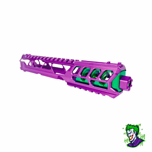 CTM tactical FUKU-2 CNC upper set - Long cut out for AAP-01 - Purple / Green