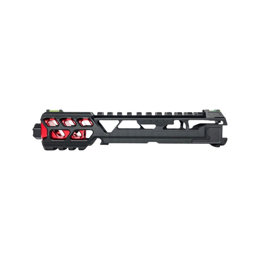CTM tactical FUKU-2 CNC upper set - short cut out for AAP-01 - Black / Red