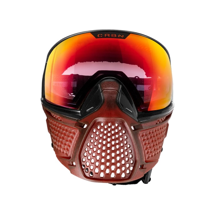 Carbon ZERO Pro V2 Paintball Thermal Maske – Blood