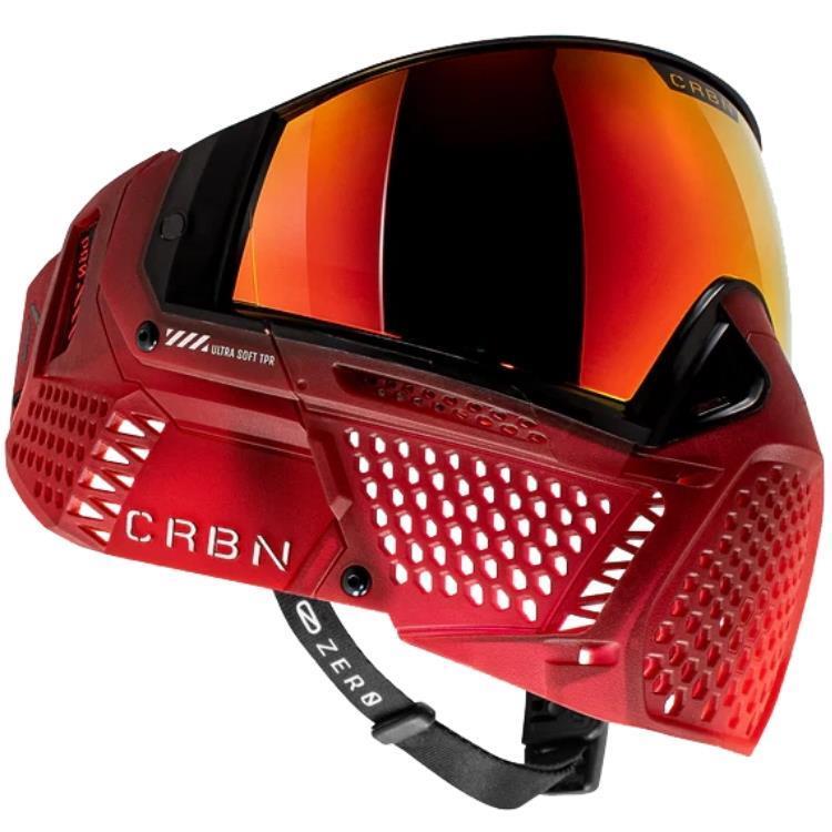 Carbon ZERO Pro V2 Paintball Thermal Maske – Fade Blood