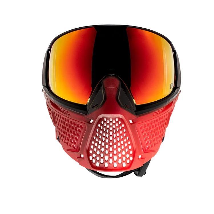 Carbon ZERO Pro V2 Paintball Thermal Maske – Fade Blood