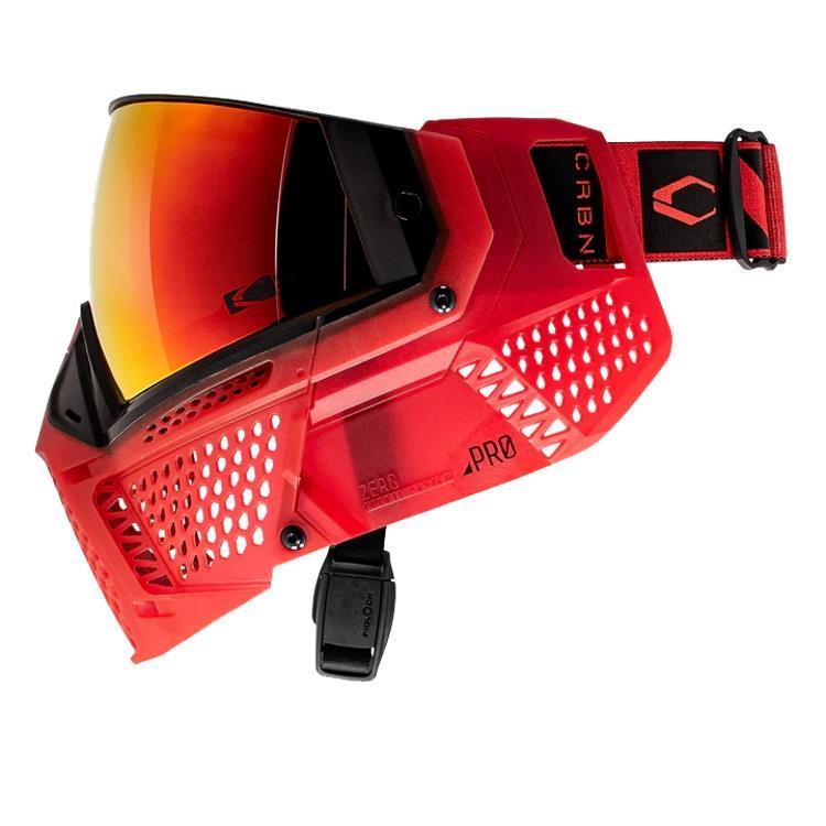 Carbon ZERO Pro V2 Paintball Thermal Maske – Fade Blood