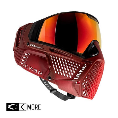 Carbon ZERO Pro V2 Paintball Thermal Maske – Fade Blood