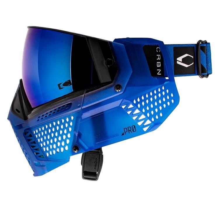 Carbon ZERO Pro V2 Paintball Thermal Maske – Fade Indigo
