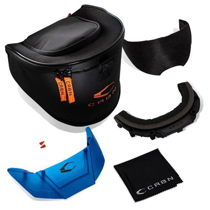 Carbon ZERO Pro V2 Paintball Thermal Maske – Fade Indigo
