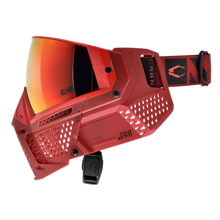 Carbon ZERO Pro V2 Paintball Thermal Maske – Cardinal