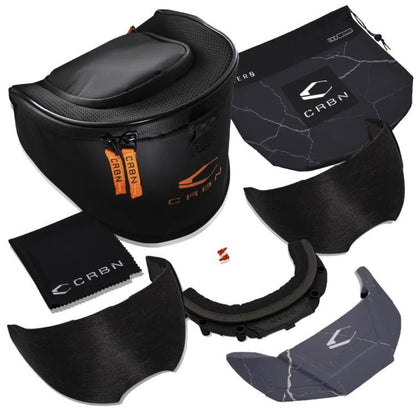 Carbon ZERO Pro V2 Paintball Thermal Maske GRX Series – Fracture Silver