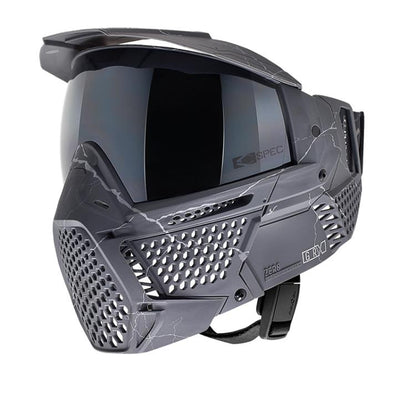 Carbon ZERO Pro V2 Paintball Thermal Maske GRX Series – Fracture Silver