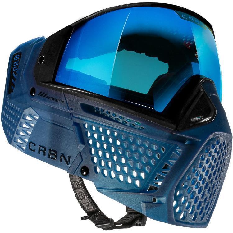 Carbon ZERO Pro V2 Paintball Thermal Maske – Navy