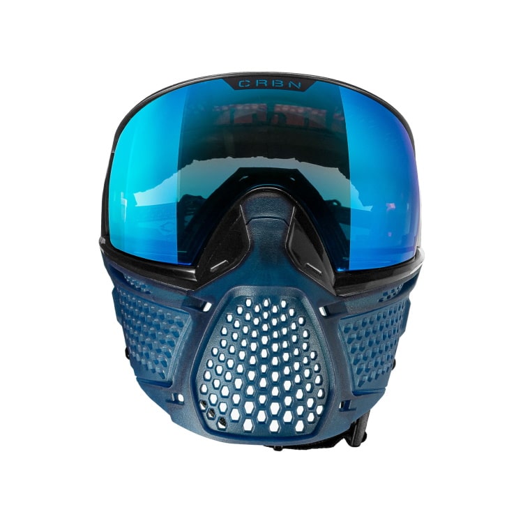 Carbon ZERO Pro V2 Paintball Thermal Maske – Navy