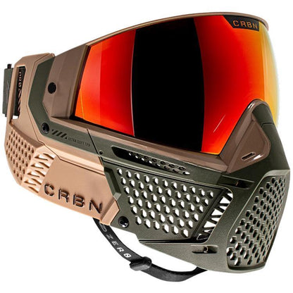 Carbon ZERO Pro V2 Paintball Thermal Maske – Safari