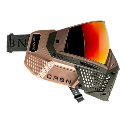 Carbon ZERO Pro V2 Paintball Thermal Maske – Safari