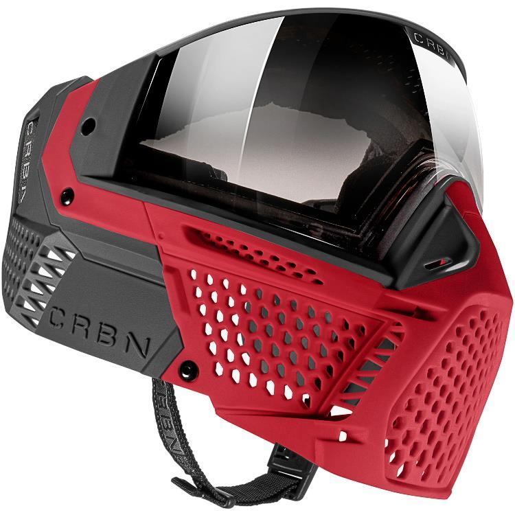 Carbon ZERO SLD Paintball Thermal Maske – Crimson