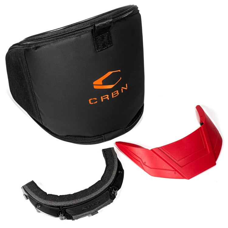 Carbon ZERO SLD Paintball Thermal Maske – Crimson