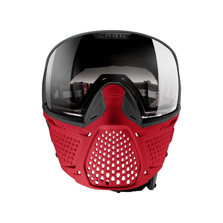 Carbon ZERO SLD Paintball Thermal Maske – Crimson