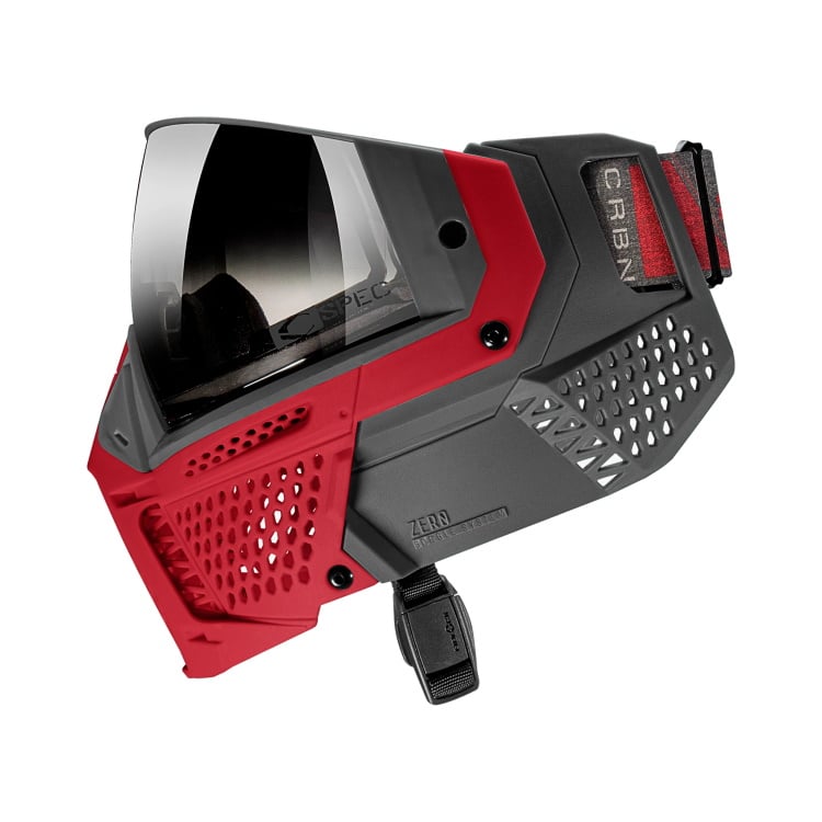 Carbon ZERO SLD Paintball Thermal Maske – Crimson