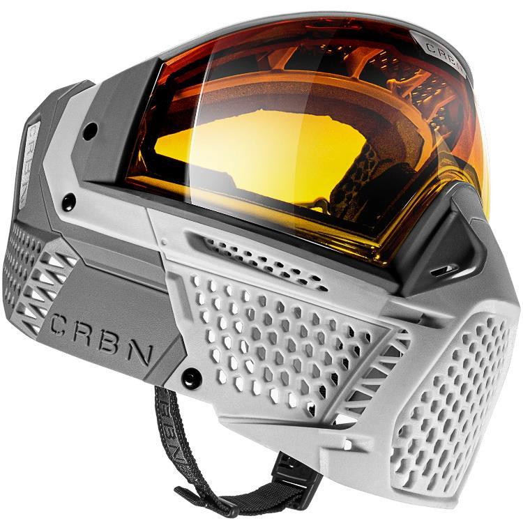 Carbon ZERO SLD Paintball Thermal Maske – LT Grey