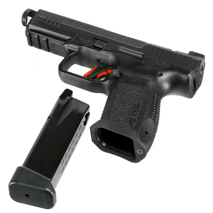 Cybergun / AWC CANiK TP9 Elite Combat mit Metallschlitten GBB 6mm BB schwarz