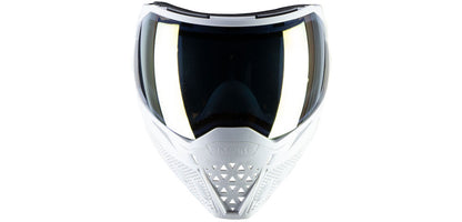 Empire EVS Paintball Maske - white/white - Thermal Gold/Thermal Clear
