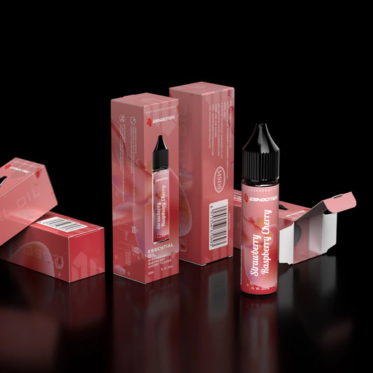 E-shooter Refill liquid for Tracer unit FLARE Smoky - Strawberry, Raspberry, Cherry