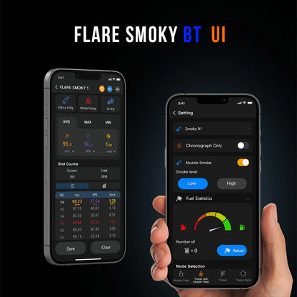 E-shooter Tracer unit FLARE Smoky Bluetooth & Chrony