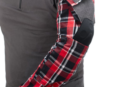 Flannel Combat Shirt ROT