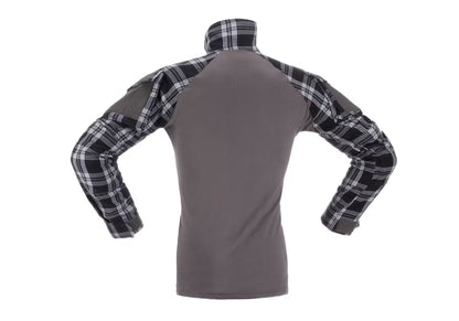 Flannel Combat Shirt SCHWARZ