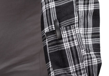 Flannel Combat Shirt SCHWARZ