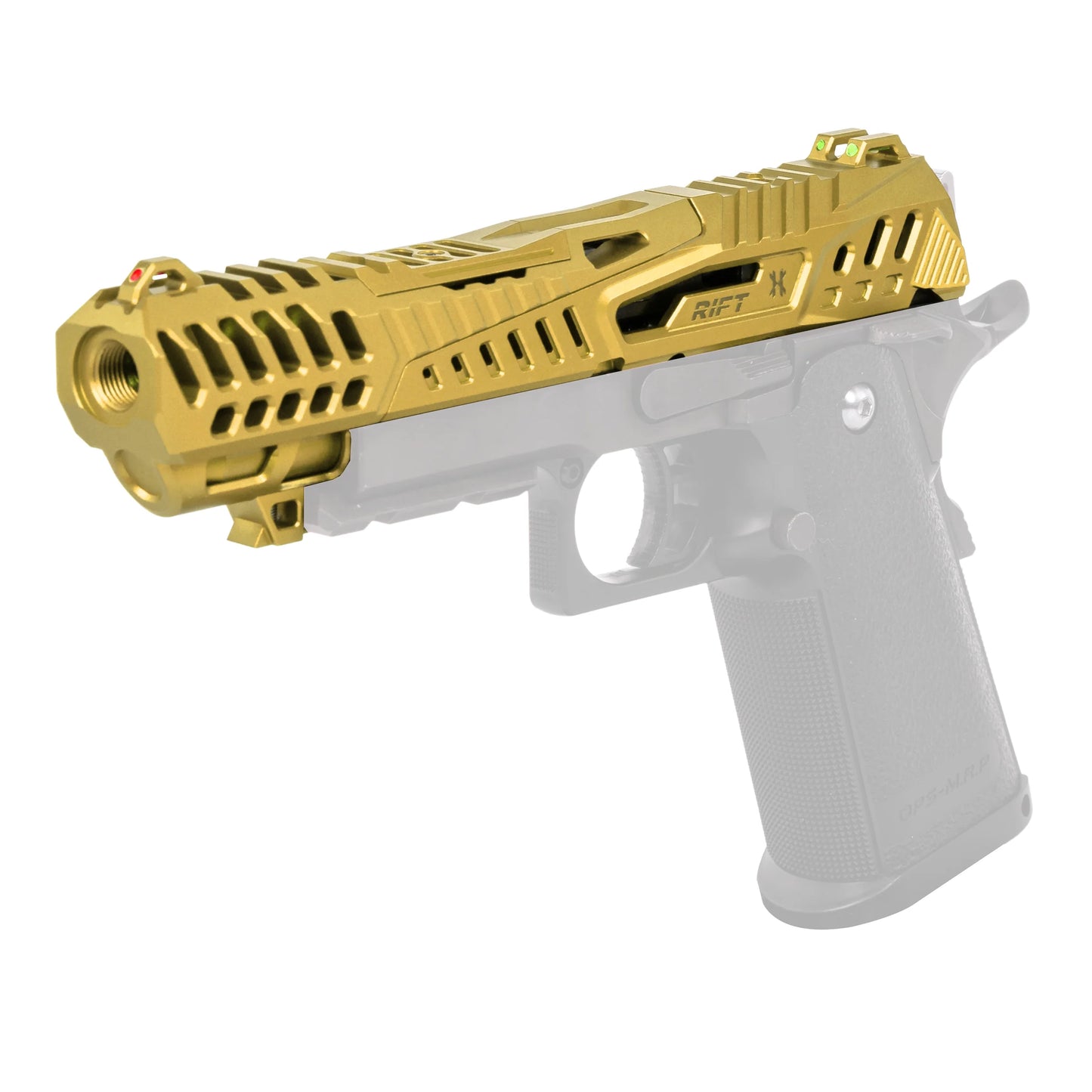 HK Army Hostile® x LA Capa Customs: RIFT Split Slide Kit - GOLD