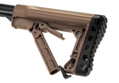 G&G CM16 LMG E.T.U. AEG – Desert / Tan 0.5J