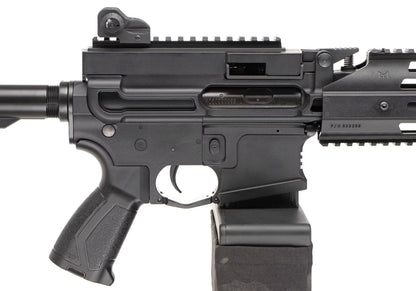 G&G CM16 LMG E.T.U. AEG – Stealth / Schwarz 0,5 J