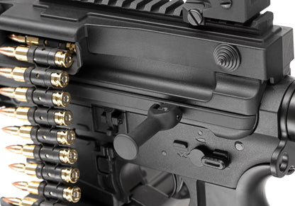 G&G CM16 LMG E.T.U. AEG – Stealth / Schwarz 0,5 J