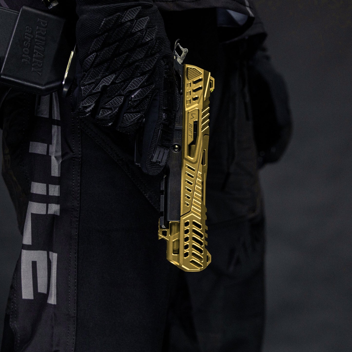 HK Army Hostile® x LA Capa Customs: RIFT Split Slide Kit - GOLD