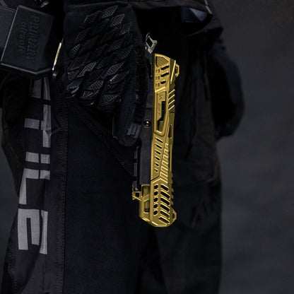 HK Army Hostile® x LA Capa Customs: RIFT Split Slide Kit - GOLD