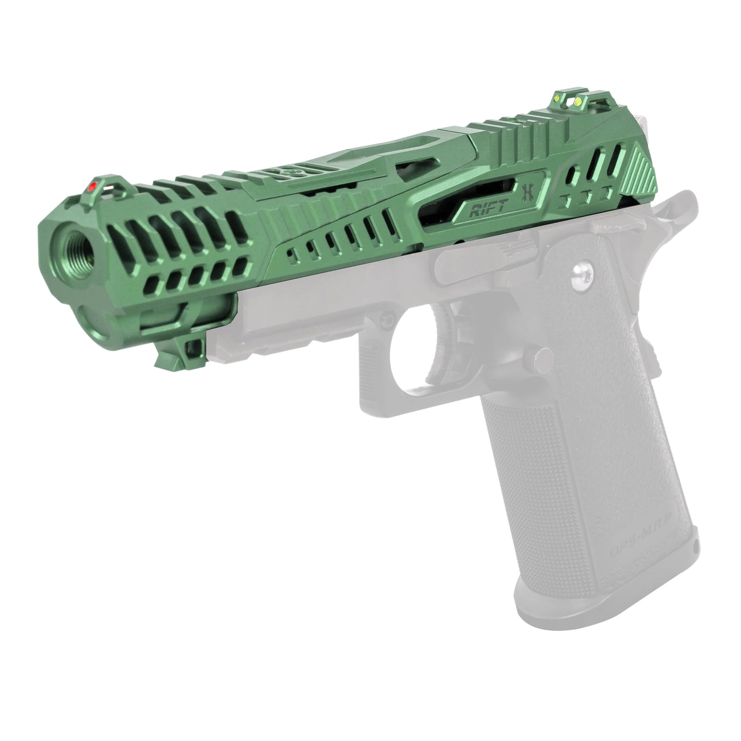 HK Army Hostile® x LA Capa Customs: RIFT Split Slide Kit - GREEN