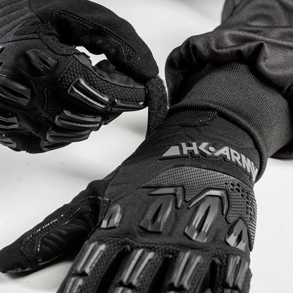 HARDLINE ARMORED GLOVE (FULL FINGER) - BLACKOUT