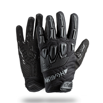 HARDLINE ARMORED GLOVE (FULL FINGER) - BLACKOUT