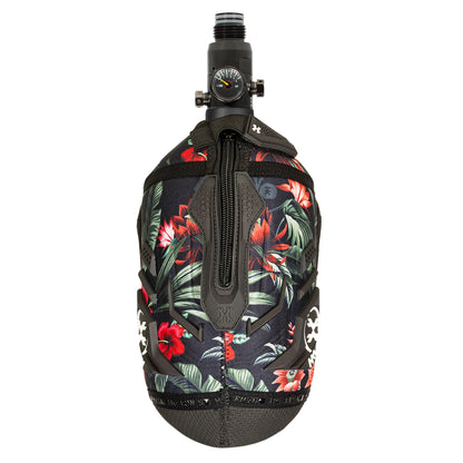 HARDLINE ARMORED TANK COVER - TROPICAL SKULL