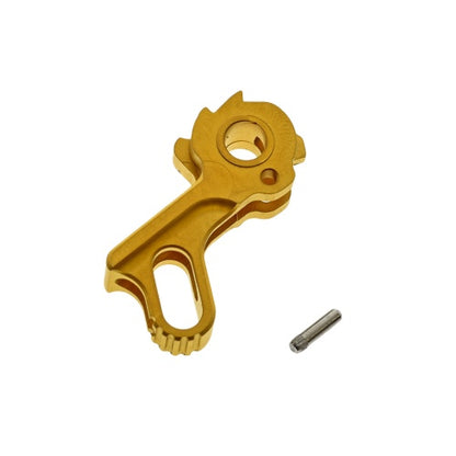 COWCOW Technology CNC Match Grade Stainless Steel Hammer for Hi-capa - Gold