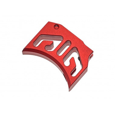 COWCOW Technology Aluminum Trigger T1 for Hi-capa / 1911 - Red