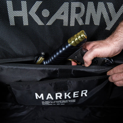 HK Army GEAR BAG EXPAND 75L - ROLLER GEAR BAG - SHROUD BLACKOUT
