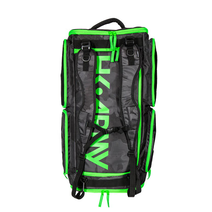 HK Army GEAR BAG EXPAND 75L - ROLLER GEAR BAG - SHROUD NEON GREEN