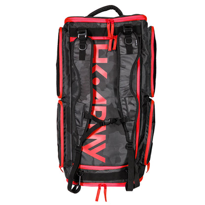 HK Army GEAR BAG EXPAND 75L - ROLLER GEAR BAG - SHROUD RED