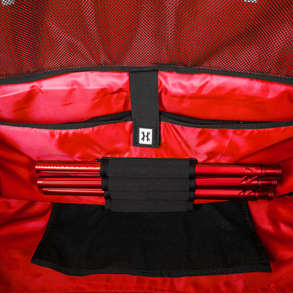 HK Army GEAR BAG EXPAND 75L - ROLLER GEAR BAG - SHROUD RED