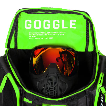 HK Army Rucksäcke EXPAND 35L - BACKPACK - SHROUD BLACK/GREEN