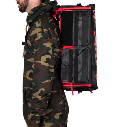HK Army Rucksäcke EXPAND 35L - BACKPACK - SHROUD BLACK/RED