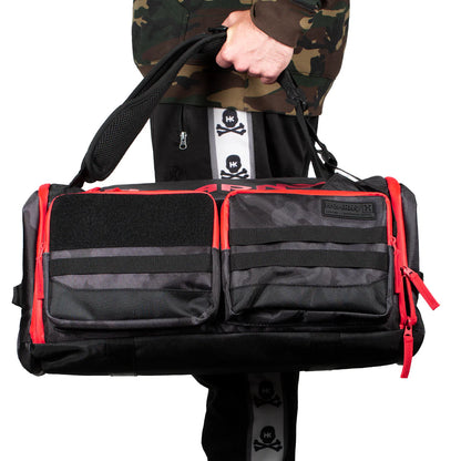 HK Army Rucksäcke EXPAND 35L - BACKPACK - SHROUD BLACK/RED