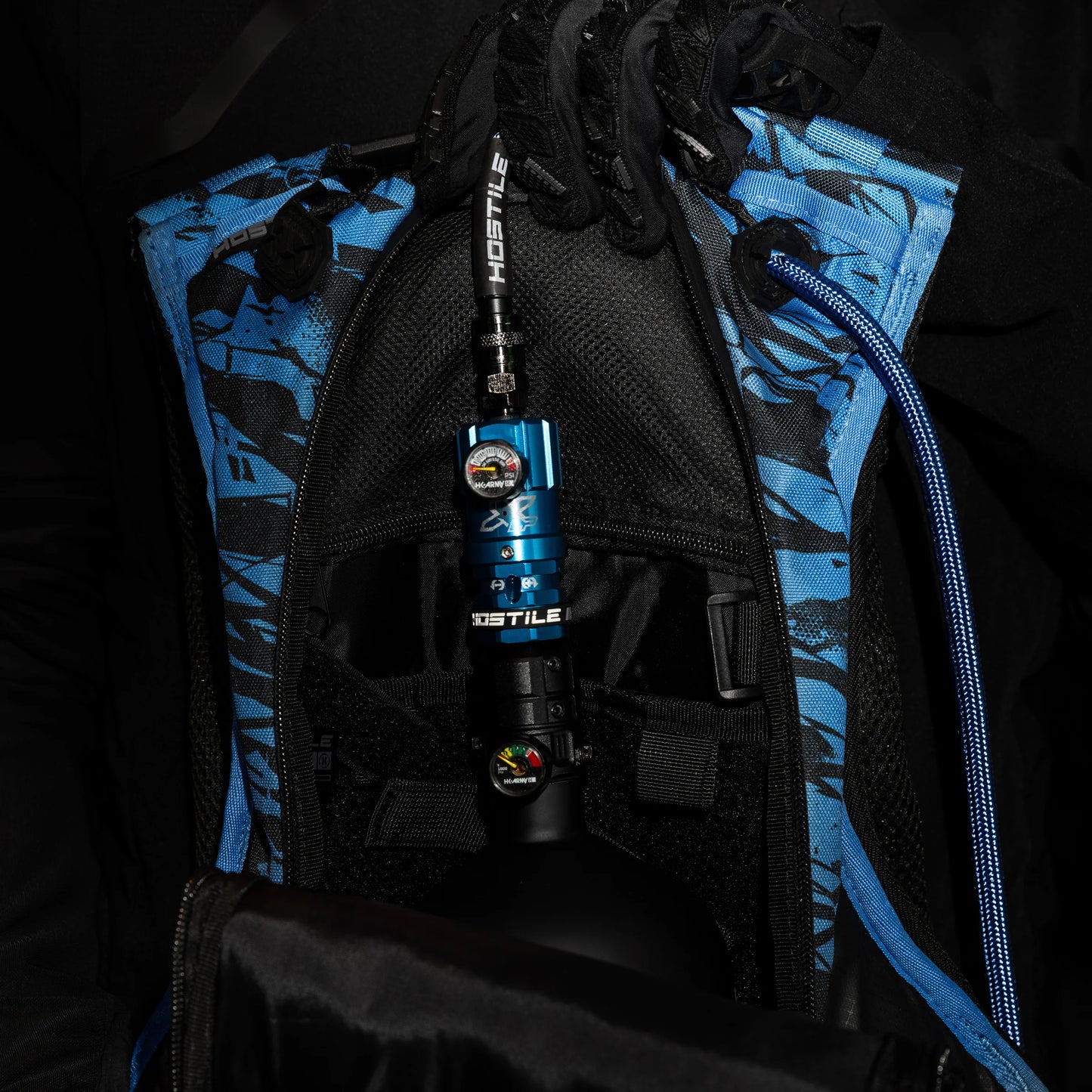 HK Army Hostile® Airsoft XLP Regulator – Top Port Edition - BLUE