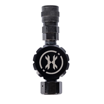 HOSTILE® XLP REGULATOR - SIDE PORT QUICK-DISCONNECT - BLACK