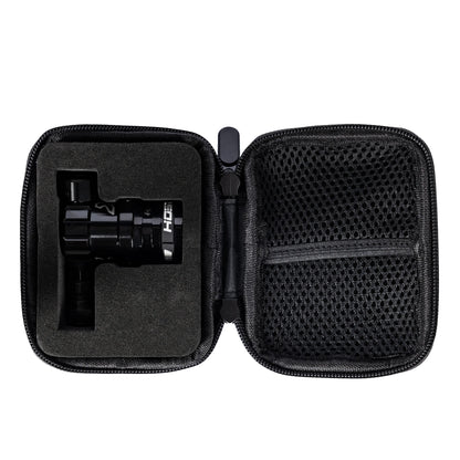 HOSTILE® XLP REGULATOR - SIDE PORT QUICK-DISCONNECT - BLACK